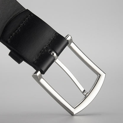 Leren designer riem