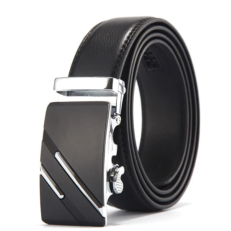 Leren Riem met Automatische gesp