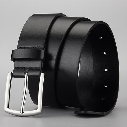 Leren designer riem